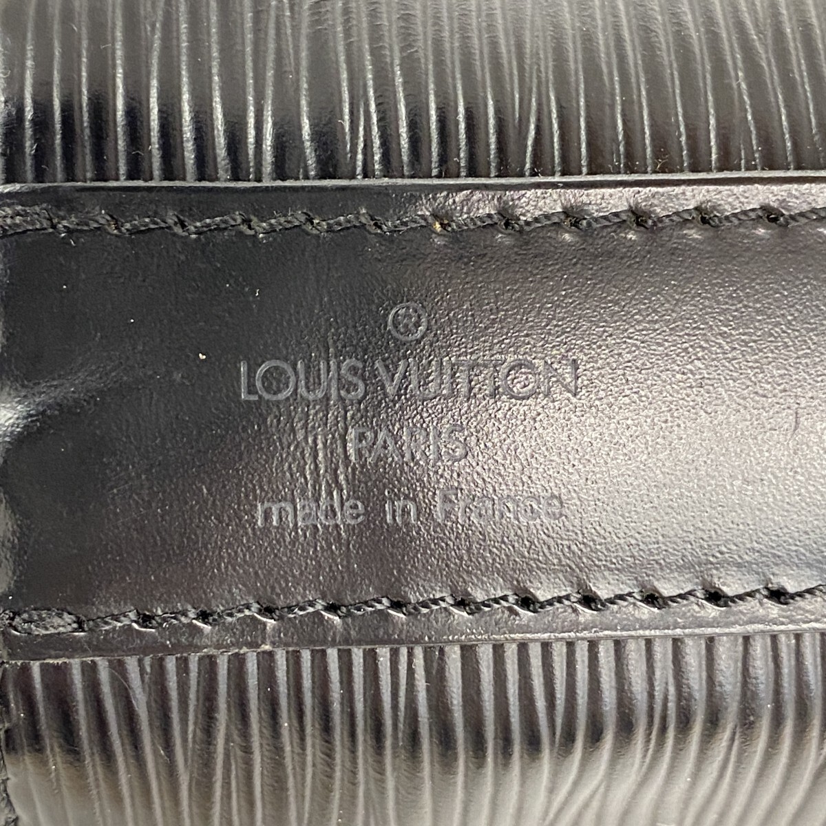 【5oe5655】ルイヴィトン ショルダーバッグ エピ サックデポールPM M80157 ノワール【中古】レディース_画像5