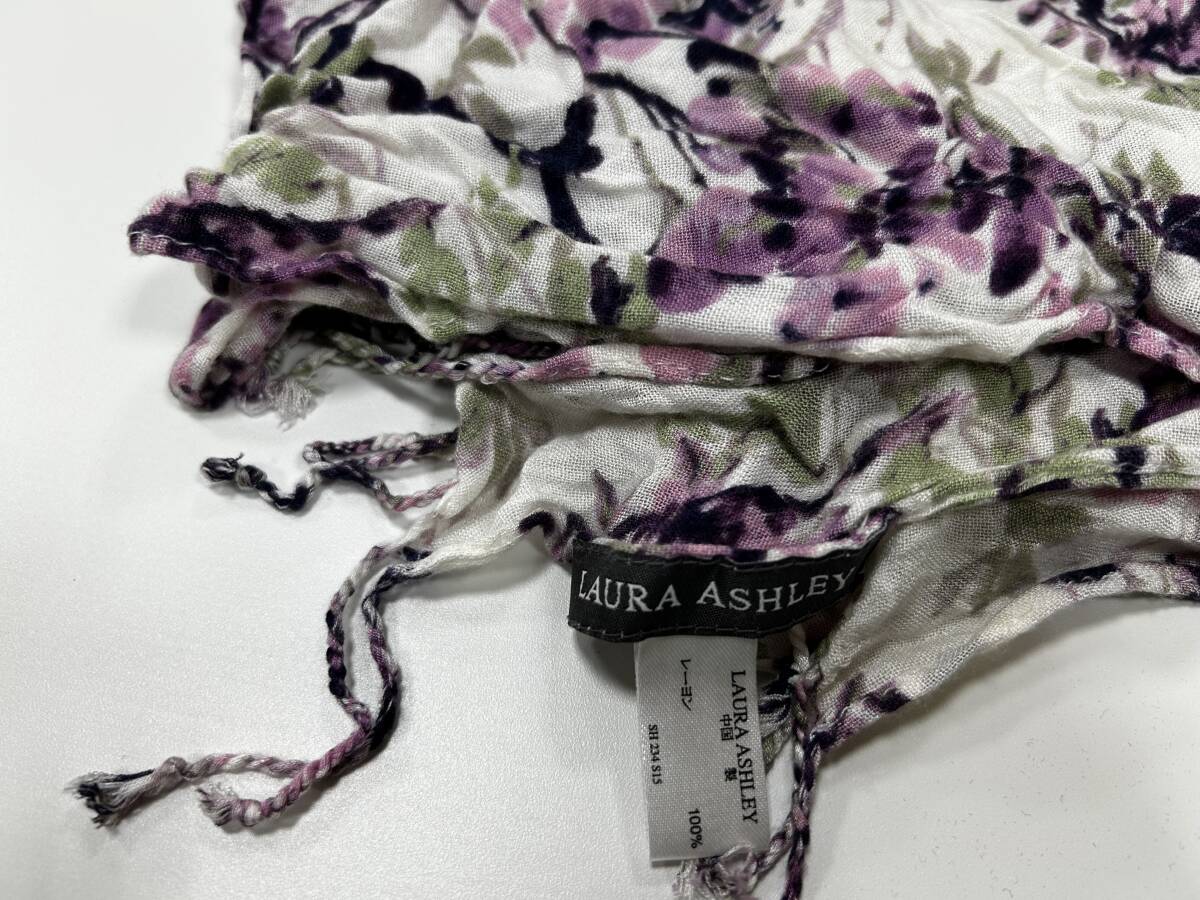 KM-0056 マフラーまとめ LAURA ASHLEY ・Roberta di Camerino あり_画像5