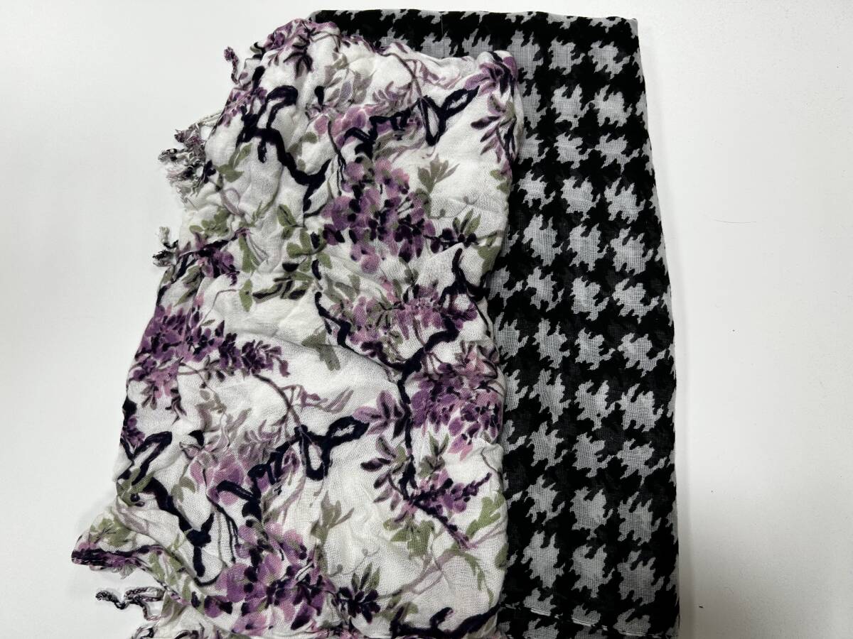 KM-0056 マフラーまとめ LAURA ASHLEY ・Roberta di Camerino あり_画像4