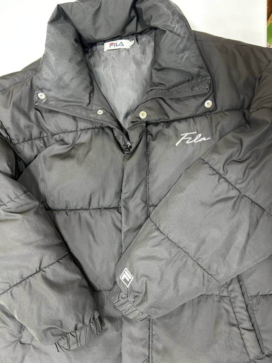 KM-0056 洋服まとめ ダウン(FILA)はんてん_画像3