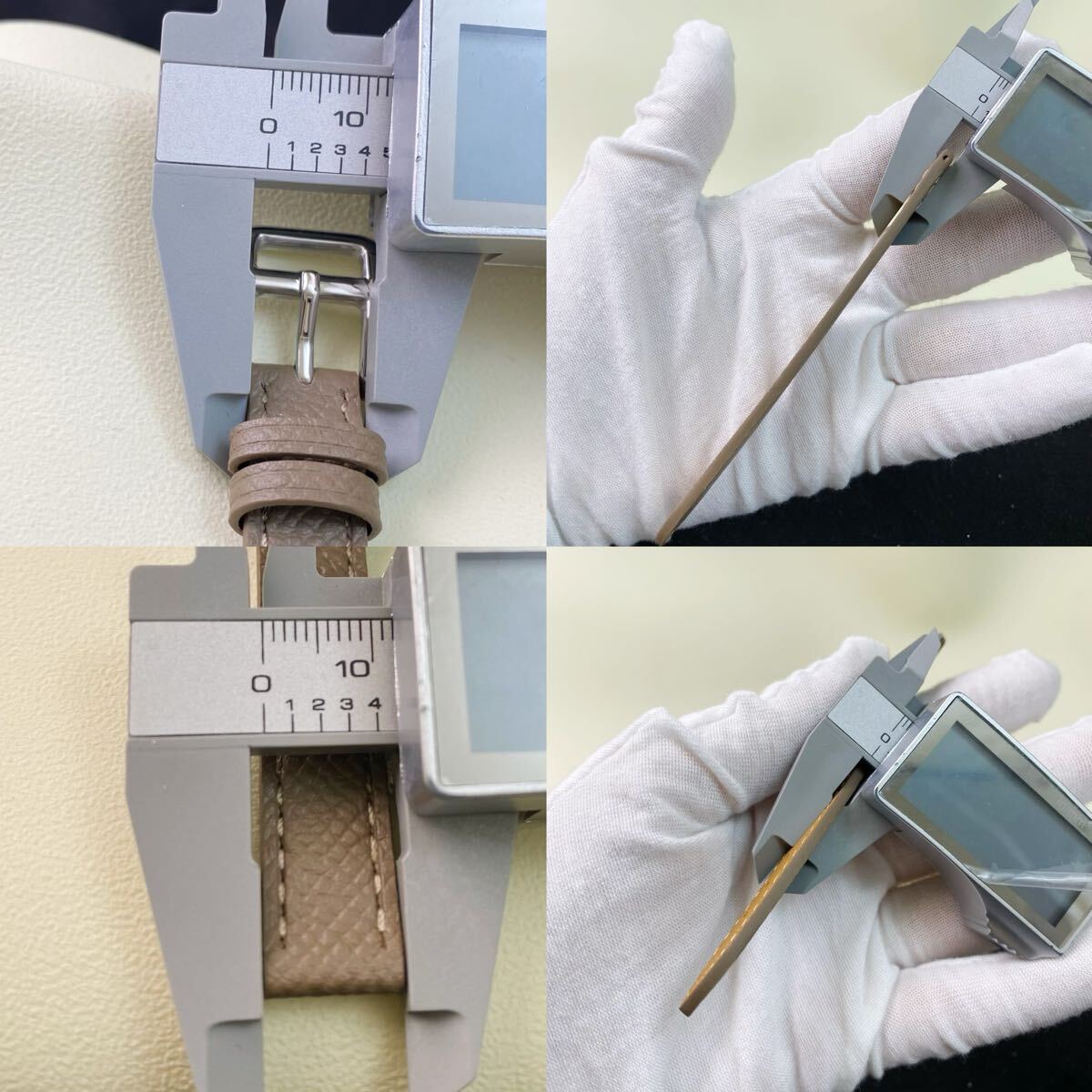 12mm Hermes наручные часы замена ремень соответствует H часы накидка kodo Cartier Dior часы установка ремень пряжка 12mm серый e палец на ноге p