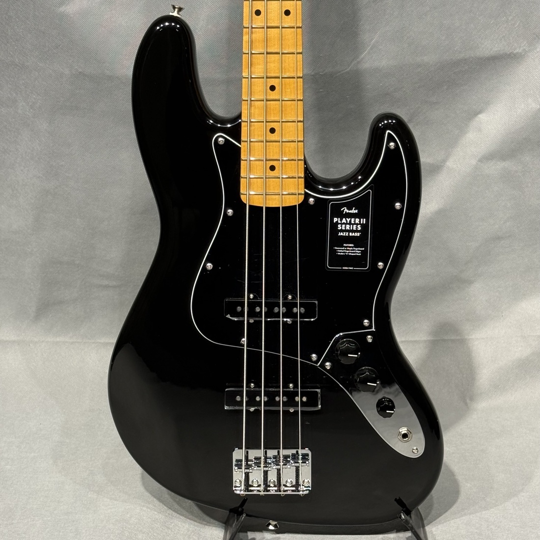 Fender MEX PLAYER II JAZZ BASS MN BLK フェンダー プレイヤー2 ジャズベース メキシコ製 特価品_画像2