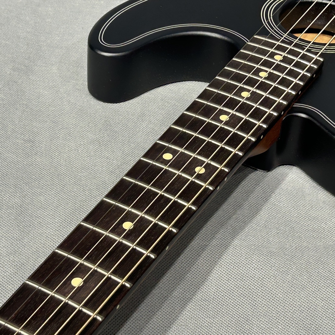 Fender Acoustasonic Standard Telecaster Black フェンダー アコースタソニック テレキャスター_画像4