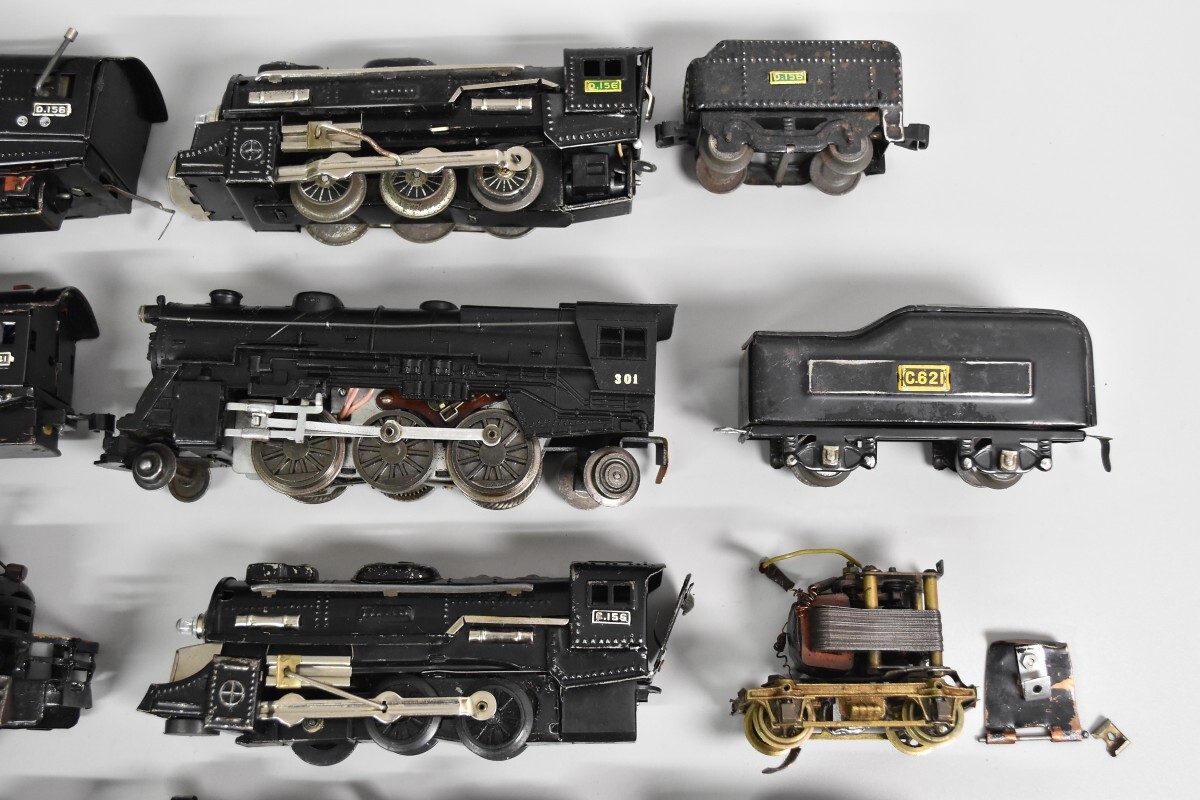 大量 鉄道 23点 まとめ ブリキ マルサン C61 蒸気機関車 電気機関車 フリクション NYC 723 D156 貨物 国鉄 模型 珍品 レトロ RR-765S/118_画像4