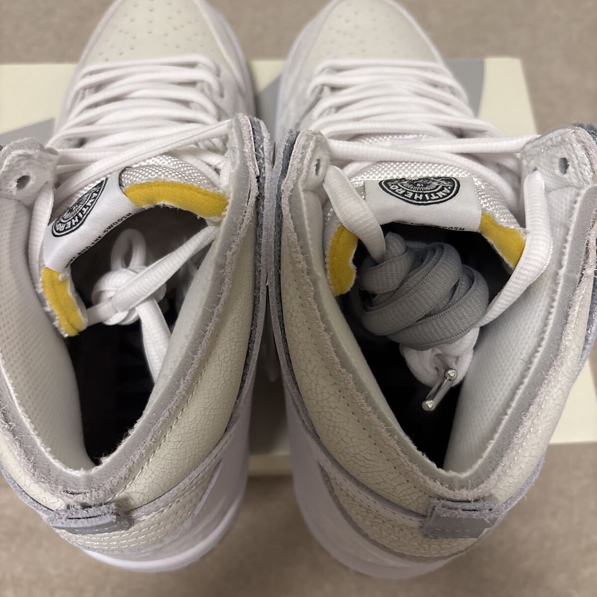  не использовался Nike SB Dunk High QS x Antihero HM5837-100 Nike Anne Thai герой 