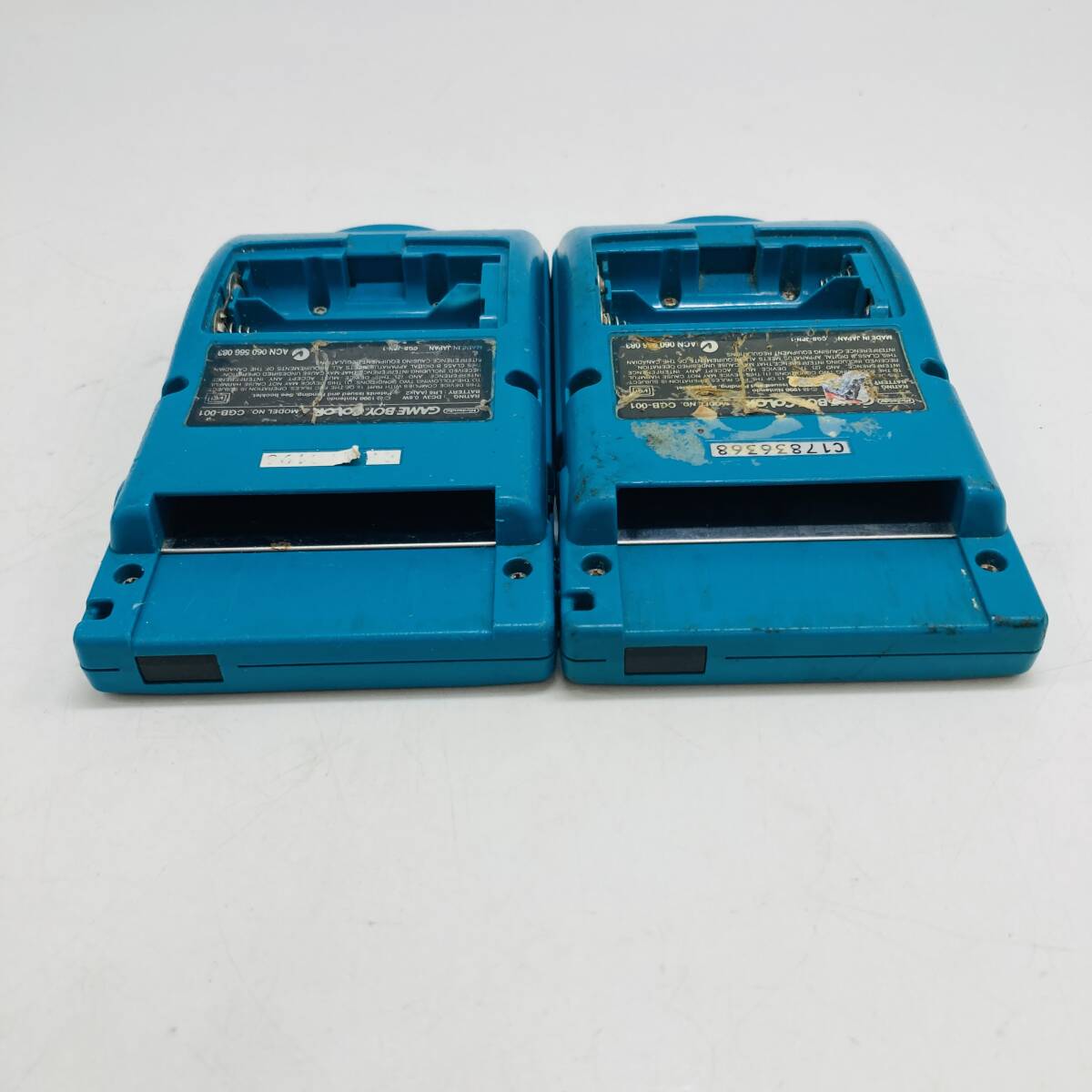 【6579】GAMEBOY COLOR ゲームボーイカラー まとめ ５台 任天堂 ニンテンドー NINTENDO 動作身確認 ゲームボーイ ジャンク_画像3