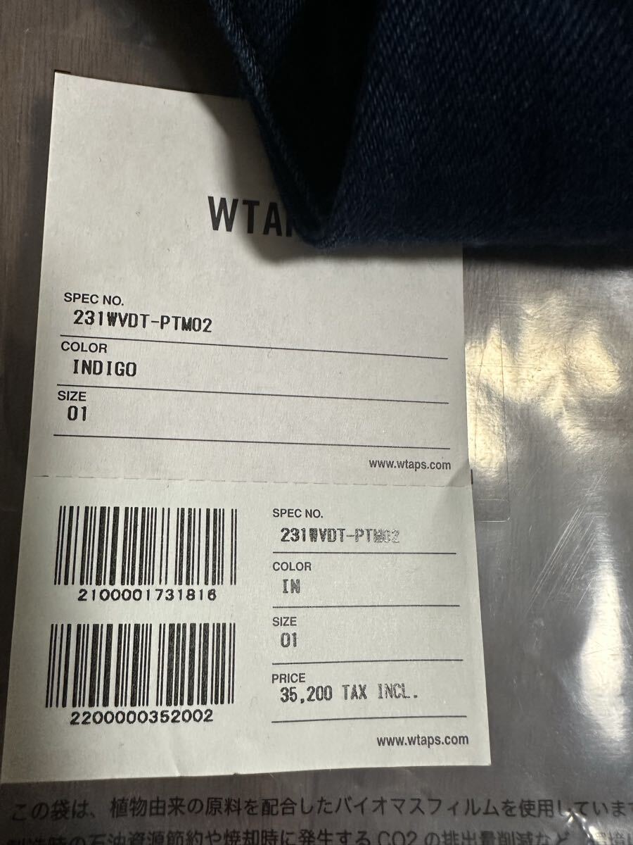 WTAPS ダブルタップス 23SS MILT2001/TROUSERS/COTTON.DENIM 231 WVDT-PTMO2 NEIGHBORHOOD ネイバーフッド　サイズ01 インディゴ_画像8