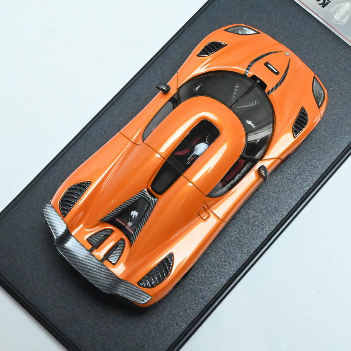 Frontiart フロンティアート 1/64 Koenigsegg Agera R ケーニグセグ アゲ―ラ オレンジ 限定150台 ミニカー S10-s046_画像7