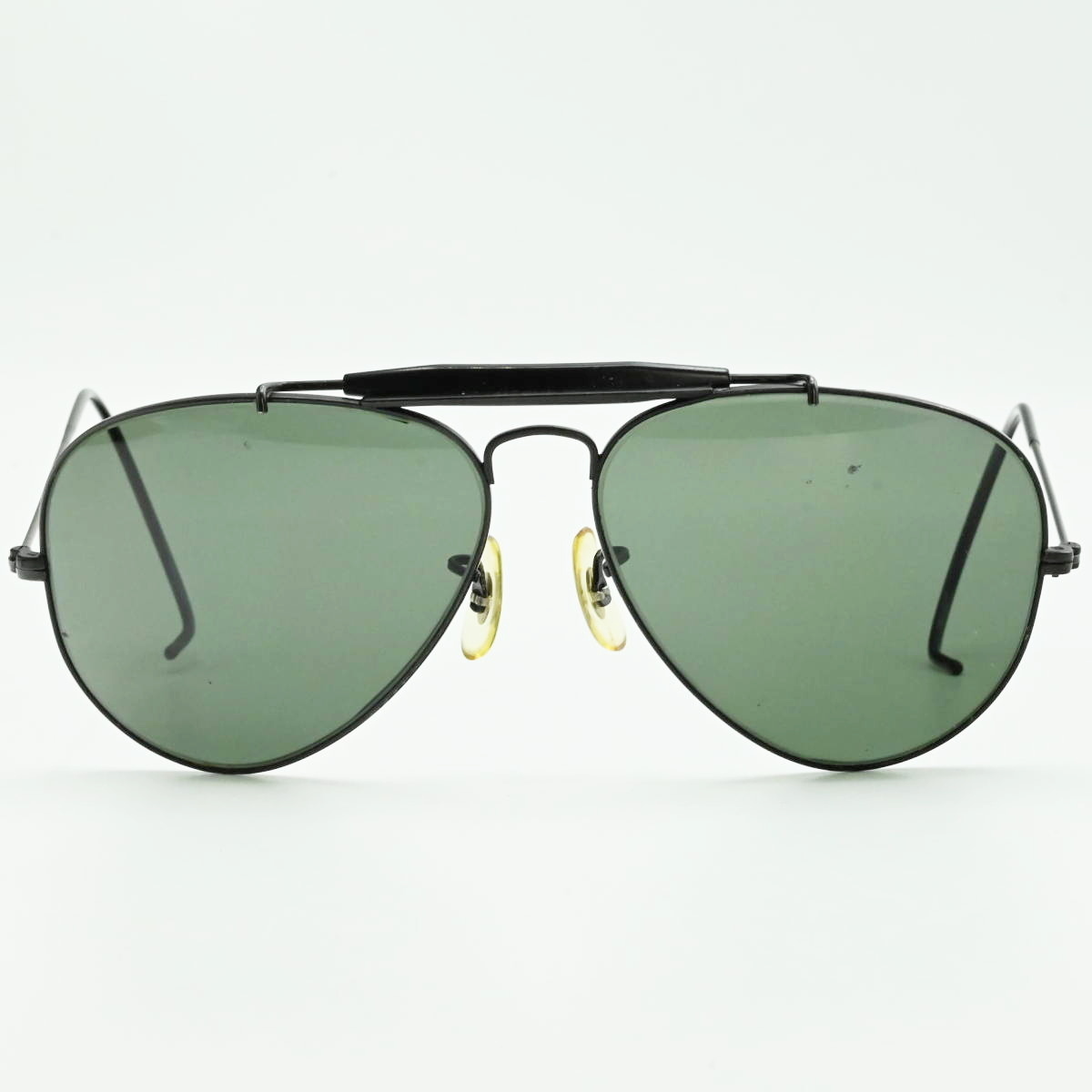 Ray-Ban レイバン アウトドアーズマン/キャラバン メタルサングラス ブラック/ゴールド 2点セット M11-k018_画像2