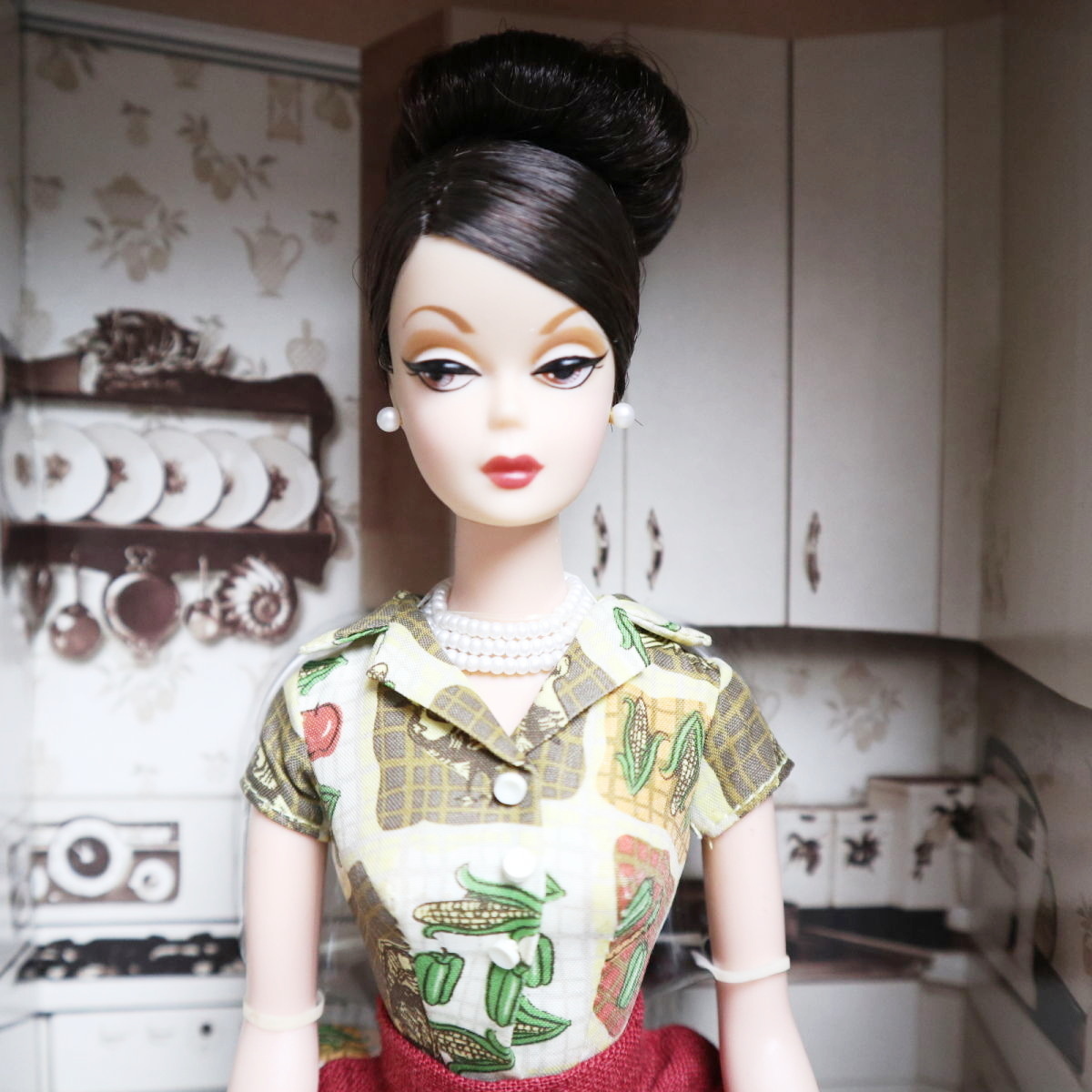 未使用 Barbie バービー Holiday Hostess COLLECTION Thanksgiving Feast ホリデー ホステス Gold Label マテル ドール K2512-s003_画像4