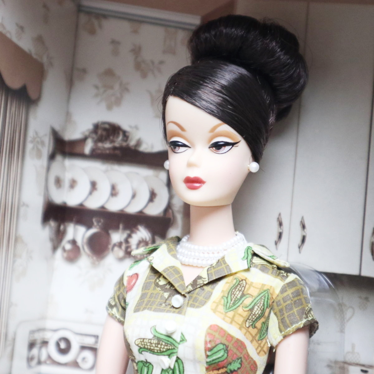 未使用 Barbie バービー Holiday Hostess COLLECTION Thanksgiving Feast ホリデー ホステス Gold Label マテル ドール K2512-s003_画像9