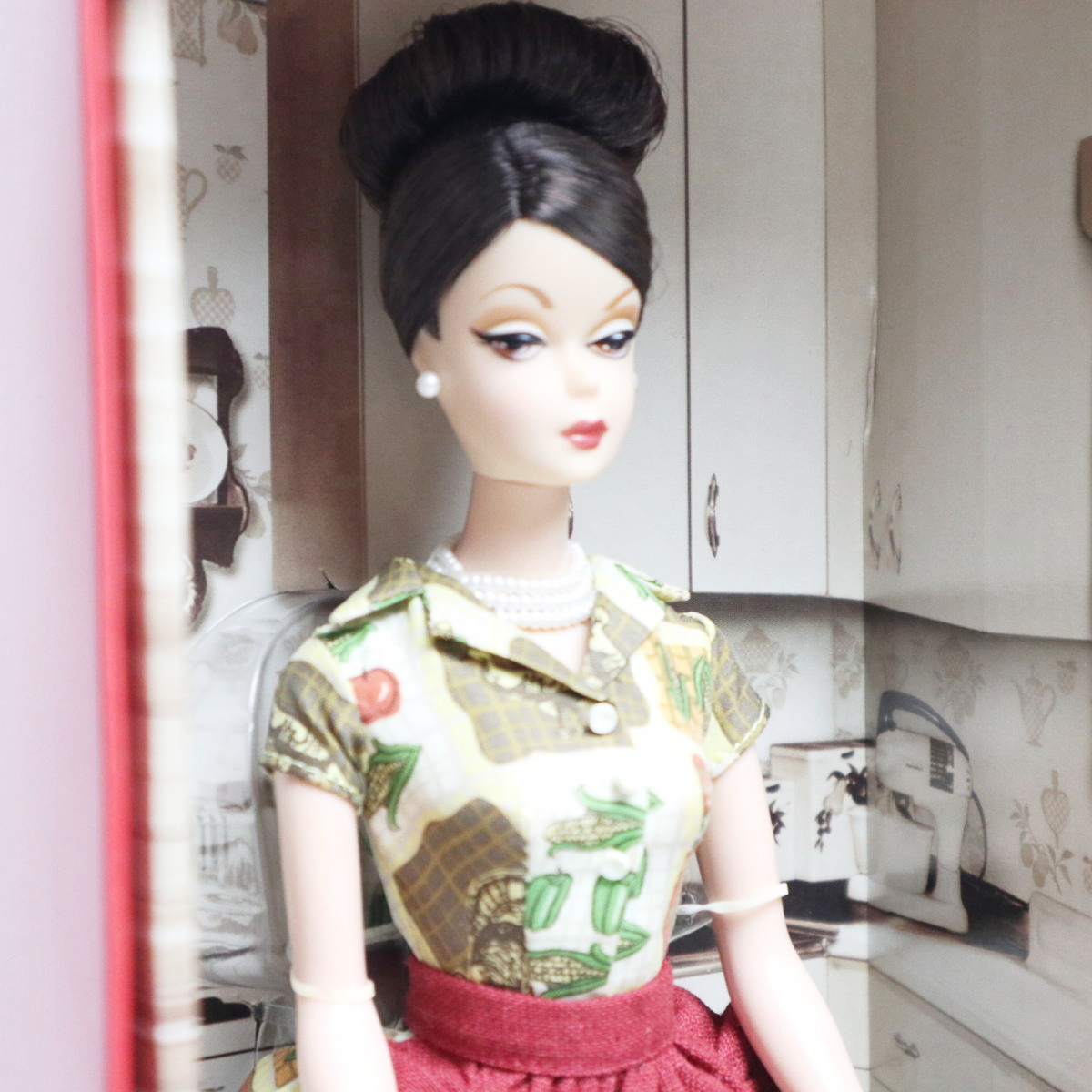 未使用 Barbie バービー Holiday Hostess COLLECTION Thanksgiving Feast ホリデー ホステス Gold Label マテル ドール K2512-s003_画像10