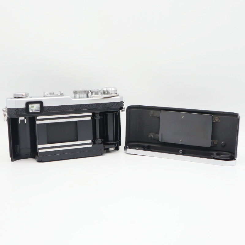 動作確認済 Nikon ニコン S3 シルバー ボディ + NIKKOR-H F2 5cm 標準単焦点レンズ セット レンジファインダー フィルムカメラ K09-t032_画像8