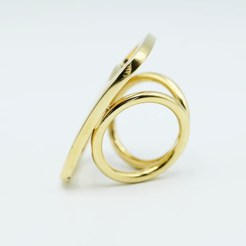  прекрасный товар Salvatore Ferragamo Salvatore Ferragamo valaGP шарф кольцо Gold M07-k162