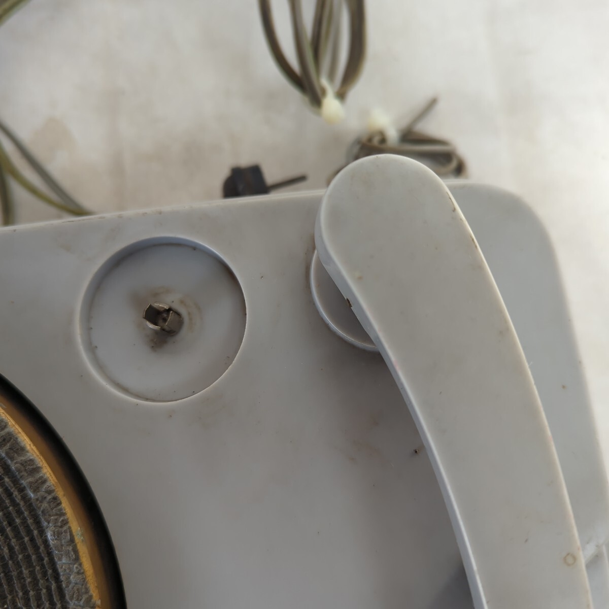 東芝 レコードプレーヤー　 昭和レトロ　 ポータブルレコードプレーヤー　_画像5