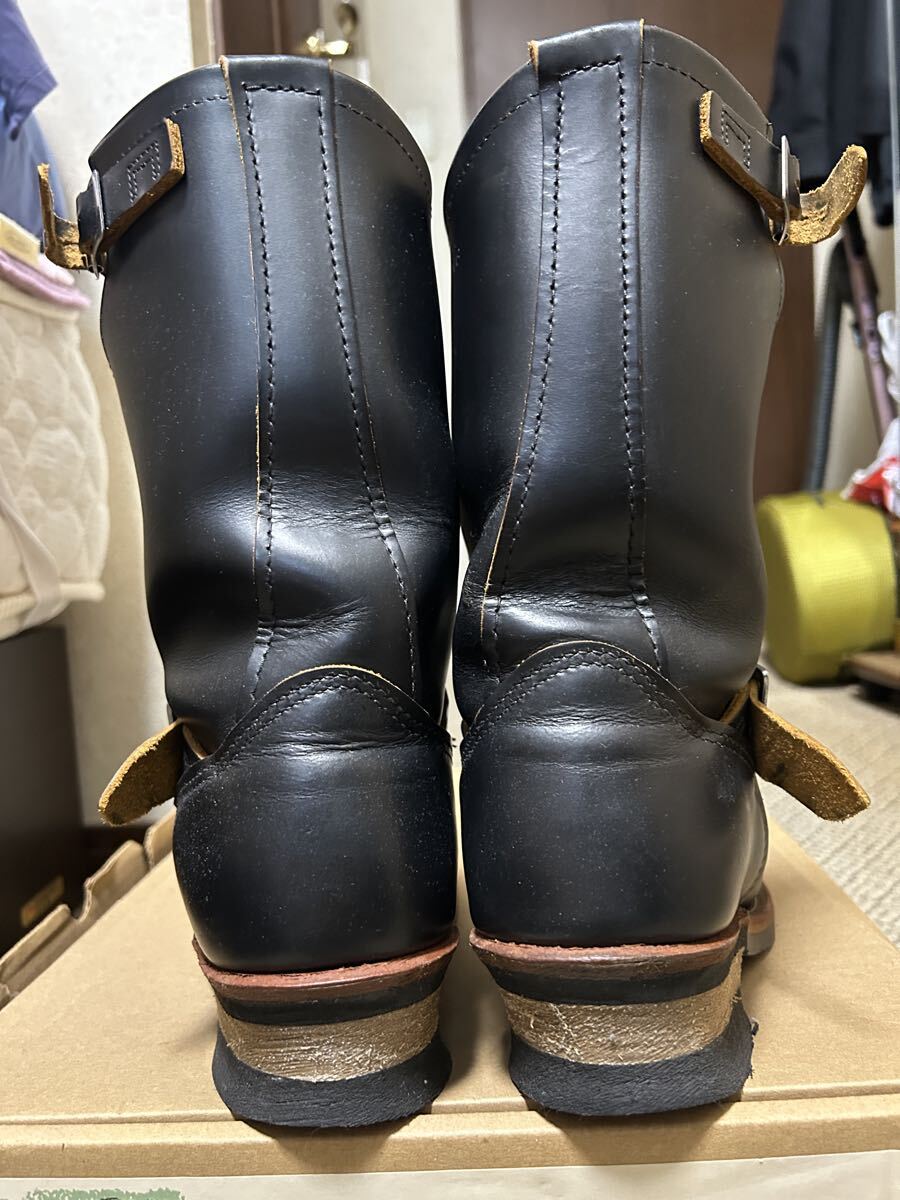 正規品 美品 茶芯 レッドウィング REDWING 2966 エンジニアブーツ 7.5 D_画像2