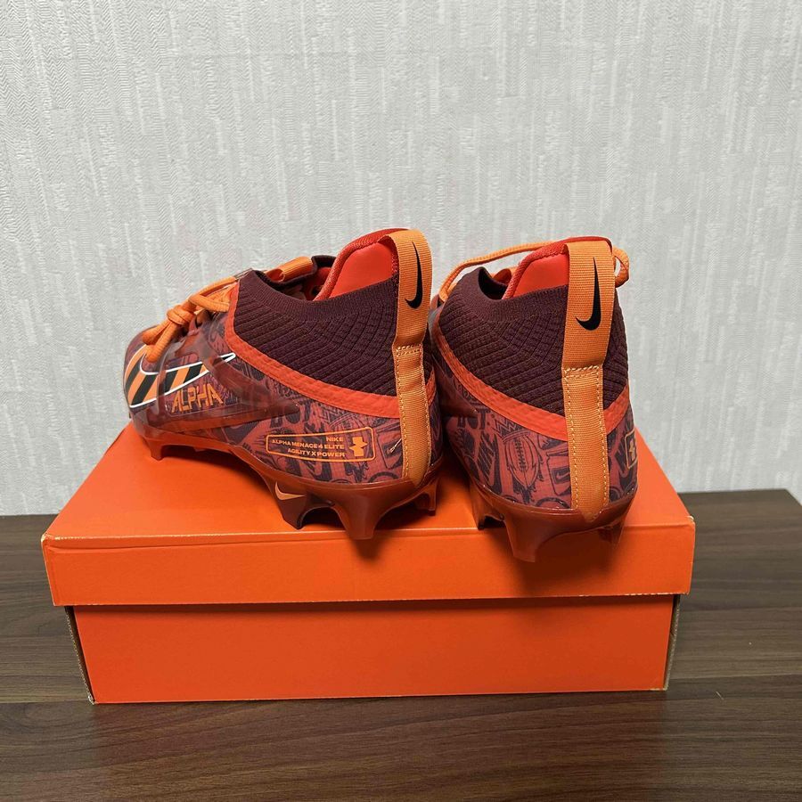 Nike Alpha Menace 4 Elite NRG Football Cleats 10.5 28.5cm ナイキ アルファ メナス エリート アメフト スパイク アメリカンフットボール_画像3