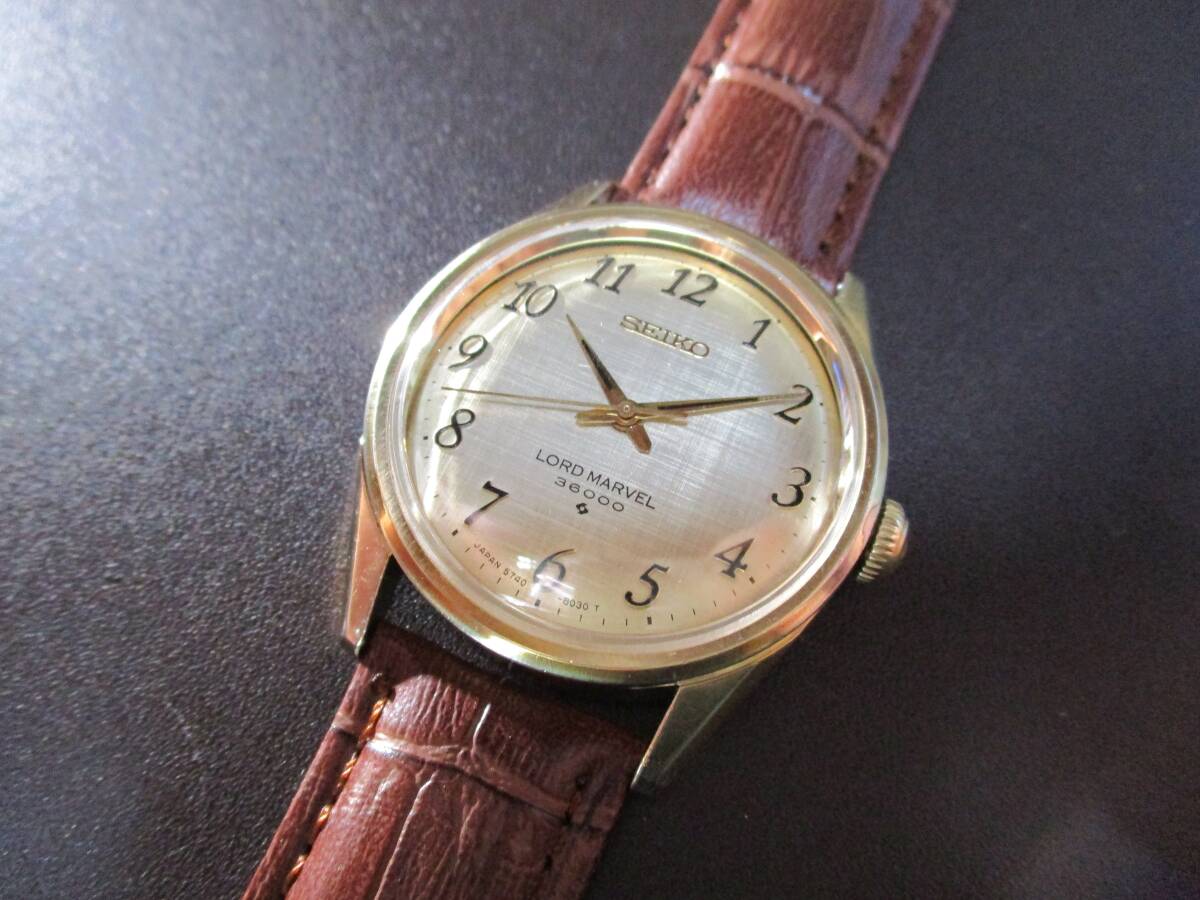 セイコーロードマーベル 5740-8000 手巻き_画像1
