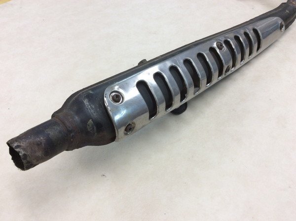 ZB0033 バンバン50/VanVan 純正/マフラーガードカバー付き RV50-1409_画像2