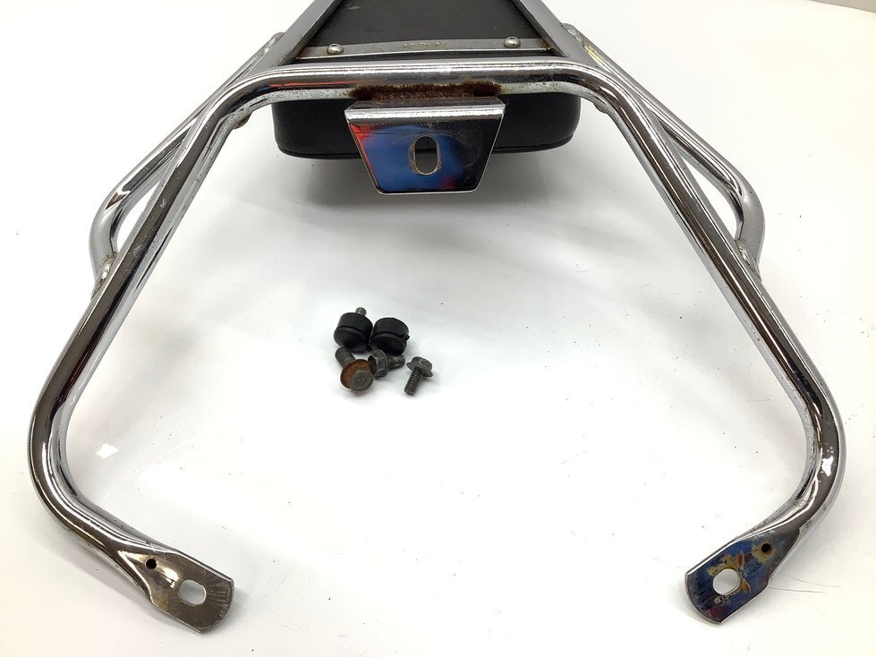 YQ0390 アドレスV125G/ ADDRESSV125 バックレスト/ シート/ タンデムバー/ シーシーバー/ リア/ タンデム KIJIMA/ キジマ CF46A/CF4EA_画像3