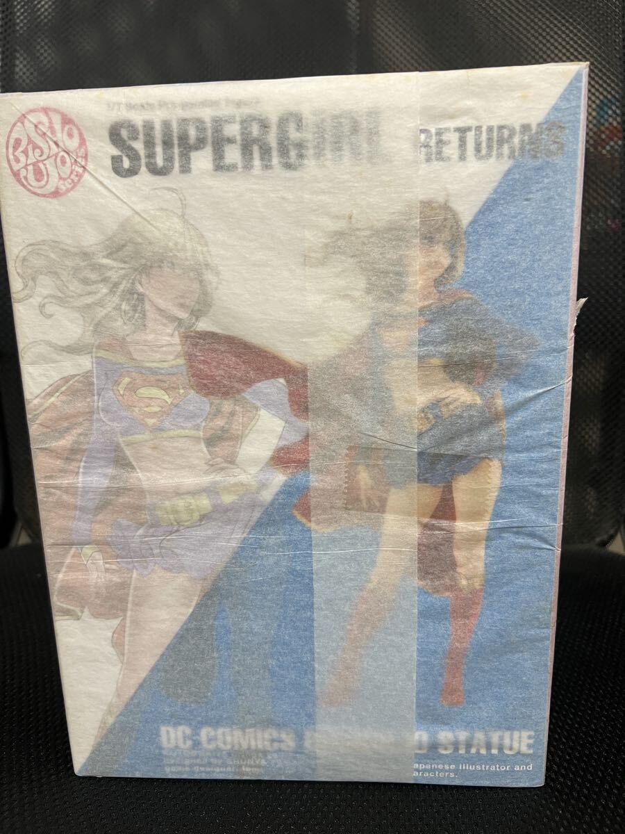 コトブキヤ・スーパーガール!新品未開封!美少女・DCコミック!レア COMICS美少女 フィギュア_画像4