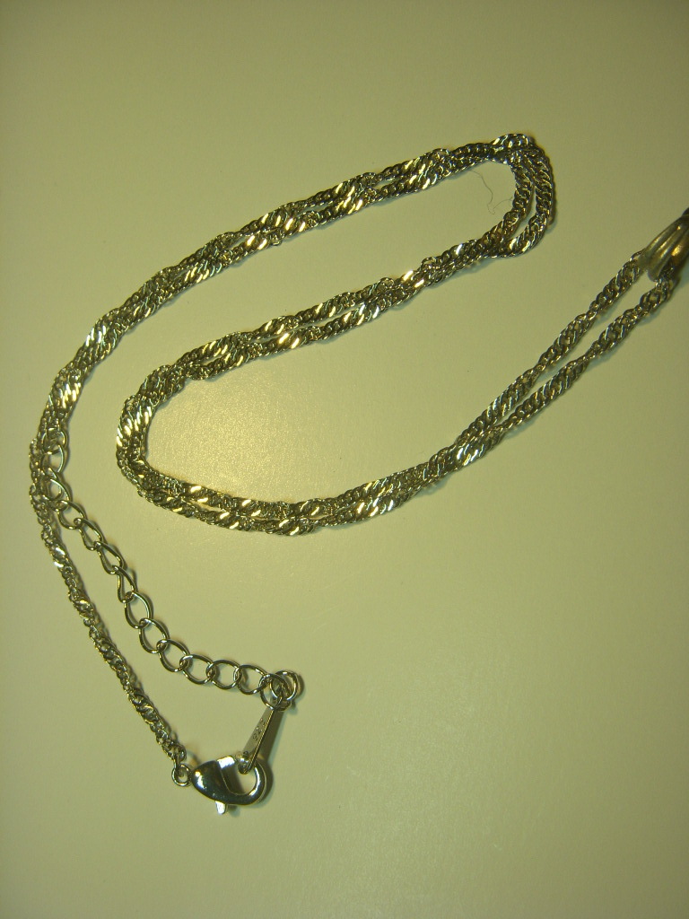 Rosemary② ペンダント　ルビー　シルバー９２５の高級チェーンを付属 (長さ：約５２cm）大型宝石　美品_画像9