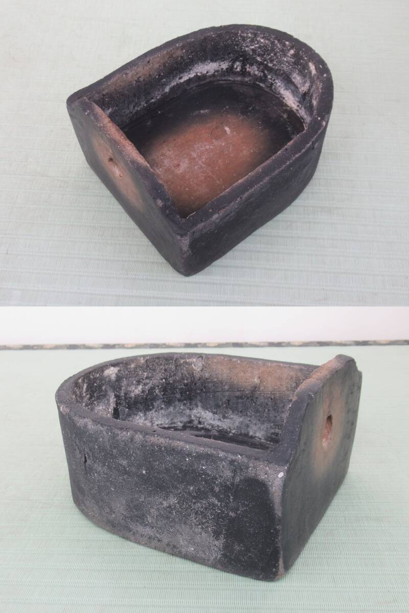 猫行火 レトロ アンティーク 古民具 古民家 / ねこあんか 猫あんか 炭入れ 猫火鉢 _画像5