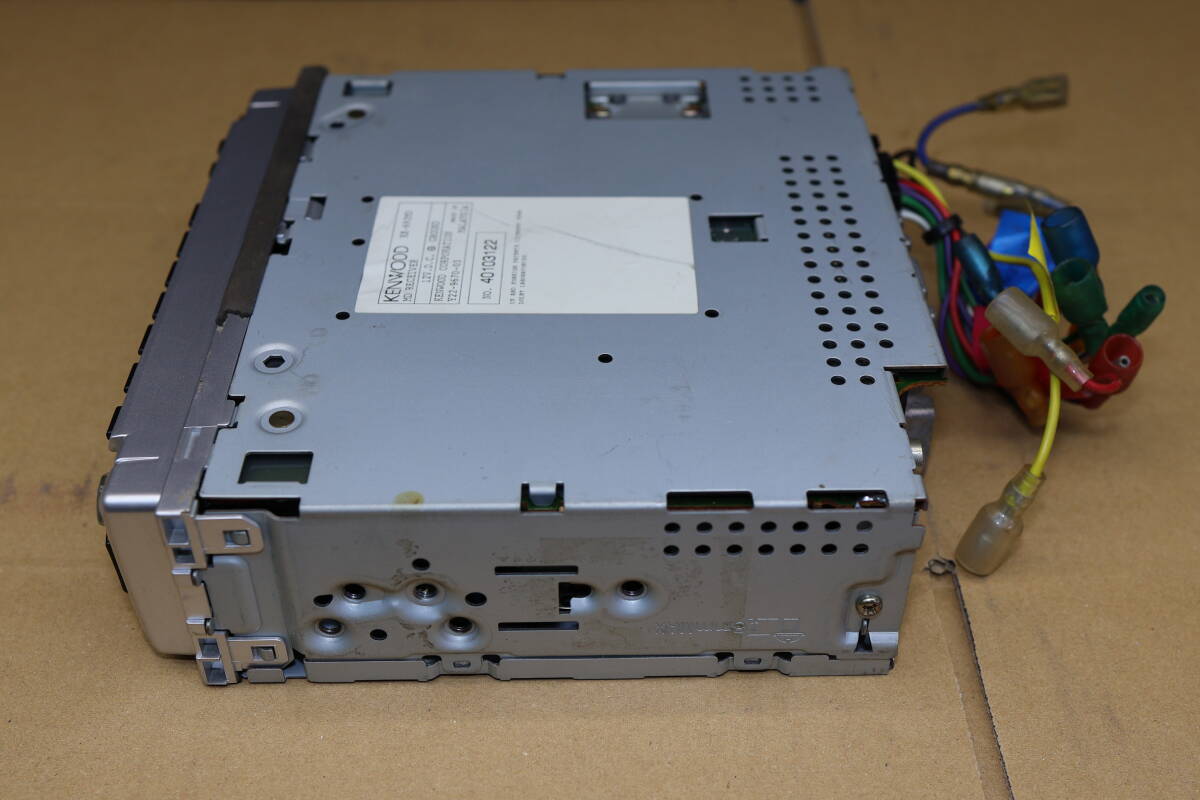 NM192# カーステレオ KENWOOD RX-692MD MDプレーヤー FM/AM オーディオ ケーブル付き _画像5