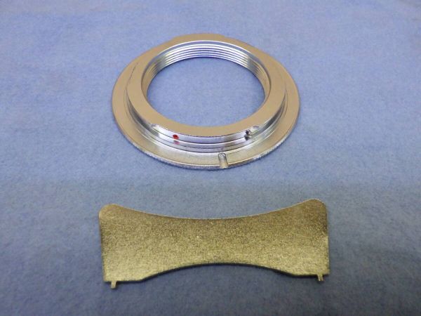 D1378# 全国配送230円 動作確認済み Canon EOS マウントアダプター (AF) M42 レンズ マウント 日本製_画像3