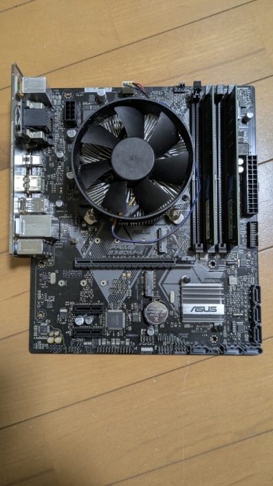 intel i7-8700K ASUS PRIME-B360A メモリ16GB_画像3