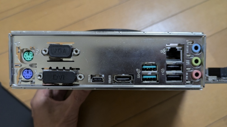 intel i7-8700K ASUS PRIME-B360A メモリ16GB_画像5