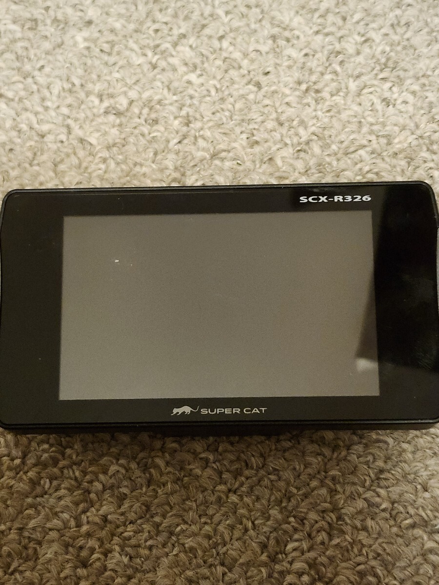 ☆☆YUPITERU SCX-R326 SuperCat GPSレーダー探知機 レーダー探知機_画像1