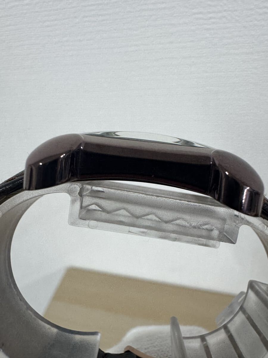 CELINE セリーヌ ブラゾン トリオンフ QZ ブラック文字盤 メンズ 腕時計 動作未確認 【1122A9】_画像7