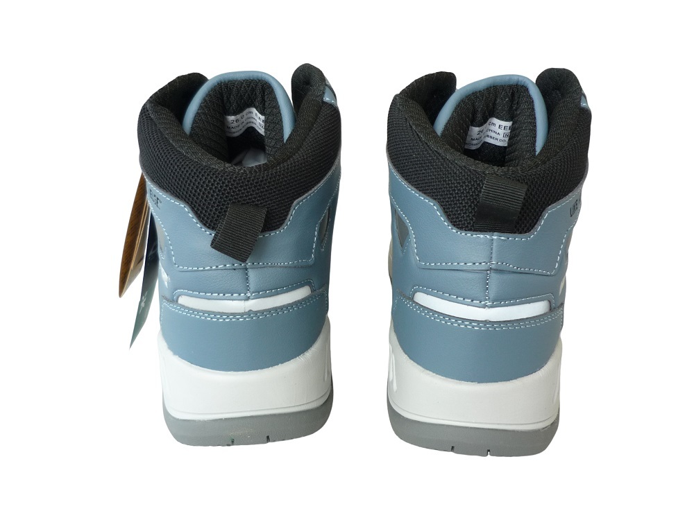 HM-S3D/新品 格安!HUMMER ハマー ダイヤル式 樹脂先芯入り 安全靴 ミドルカット セーフティーシューズ グレーブルー 25.5cm ハイカット_画像8