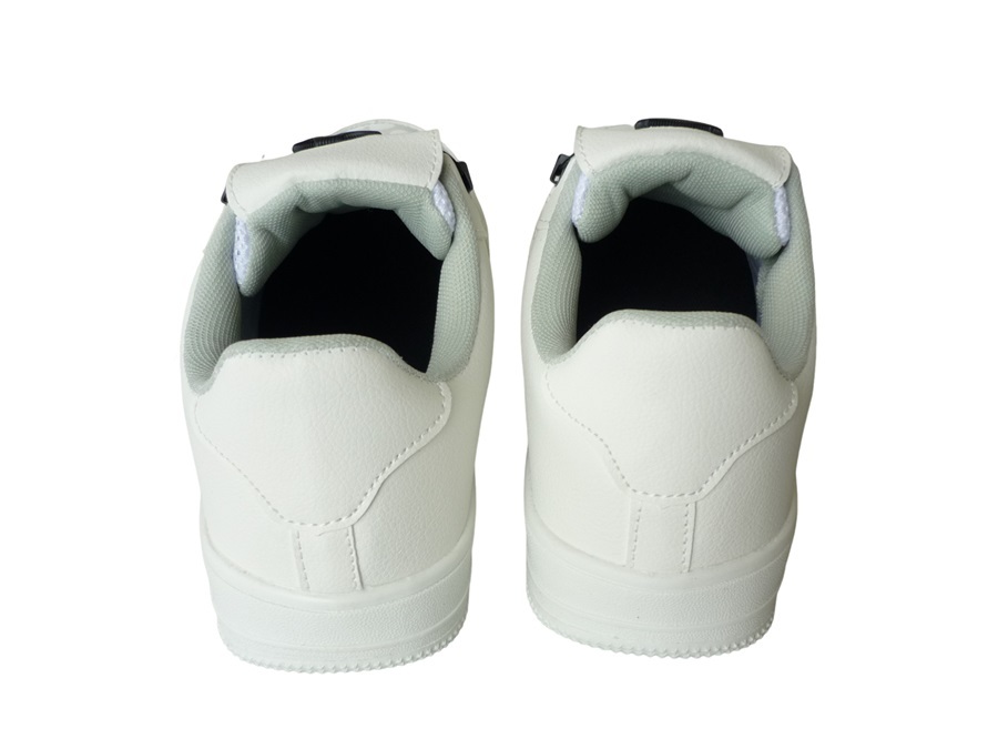 GD-640／新品 格安！鋼製先芯入りスニーカー ダイヤル式安全靴 ホワイト 26.0cm ワンタッチで着脱かんたん！ローカット 白 作業靴 ダイヤル_画像6