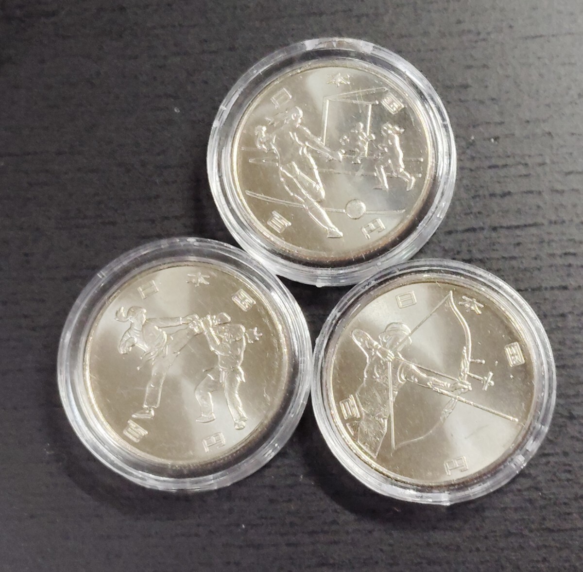 8976 未使用 2020年 東京オリンピック記念100円硬貨 13種類 コインカプセル入り_画像4