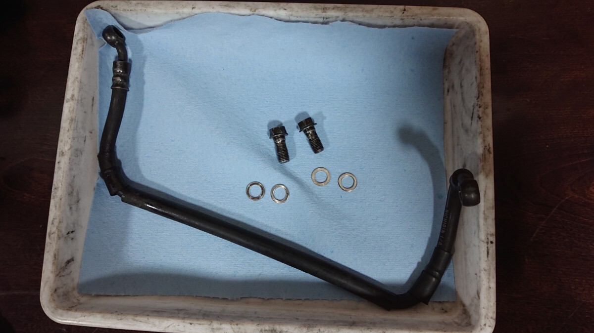 ★NSR50★リヤブレーキホース★バンジョーボルト★NSR80★NSRmini★NSF100★_画像1