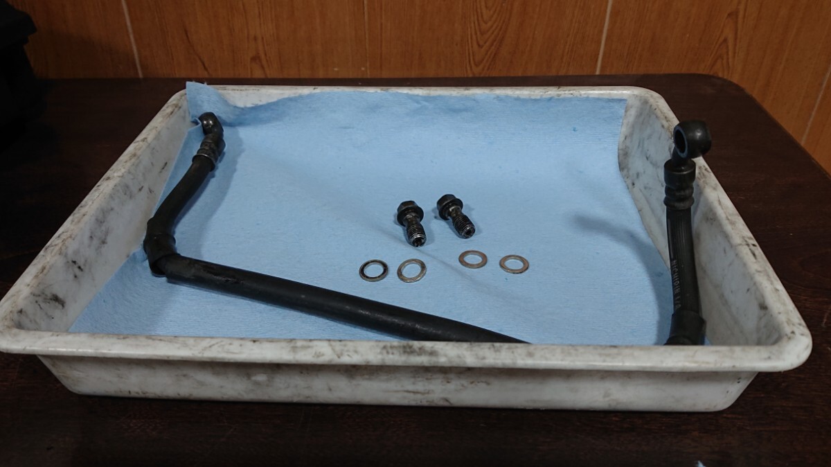 ★NSR50★リヤブレーキホース★バンジョーボルト★NSR80★NSRmini★NSF100★_画像2