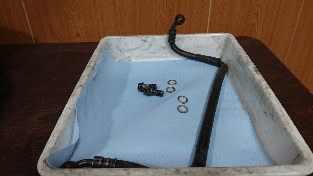 ★NSR50★リヤブレーキホース★バンジョーボルト★NSR80★NSRmini★NSF100★_画像5