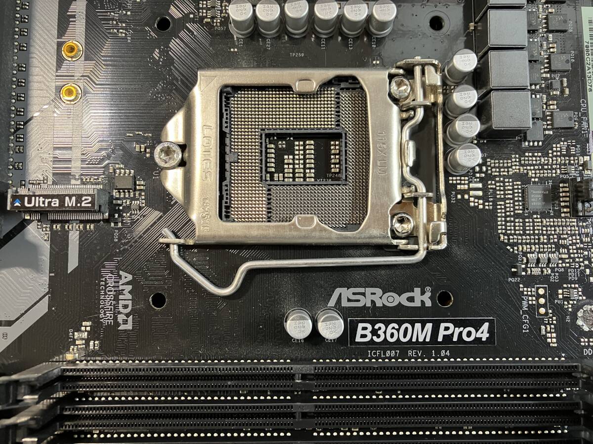アスロック ASRock B360M Pro4 M-ATX ソケット LGA1151_画像2
