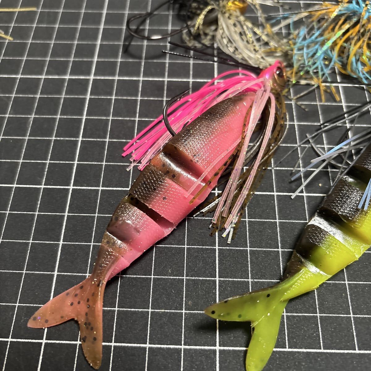 ジャッカル ビークロールスイマー 4個 セット スイムジグ ラバージグ_画像2