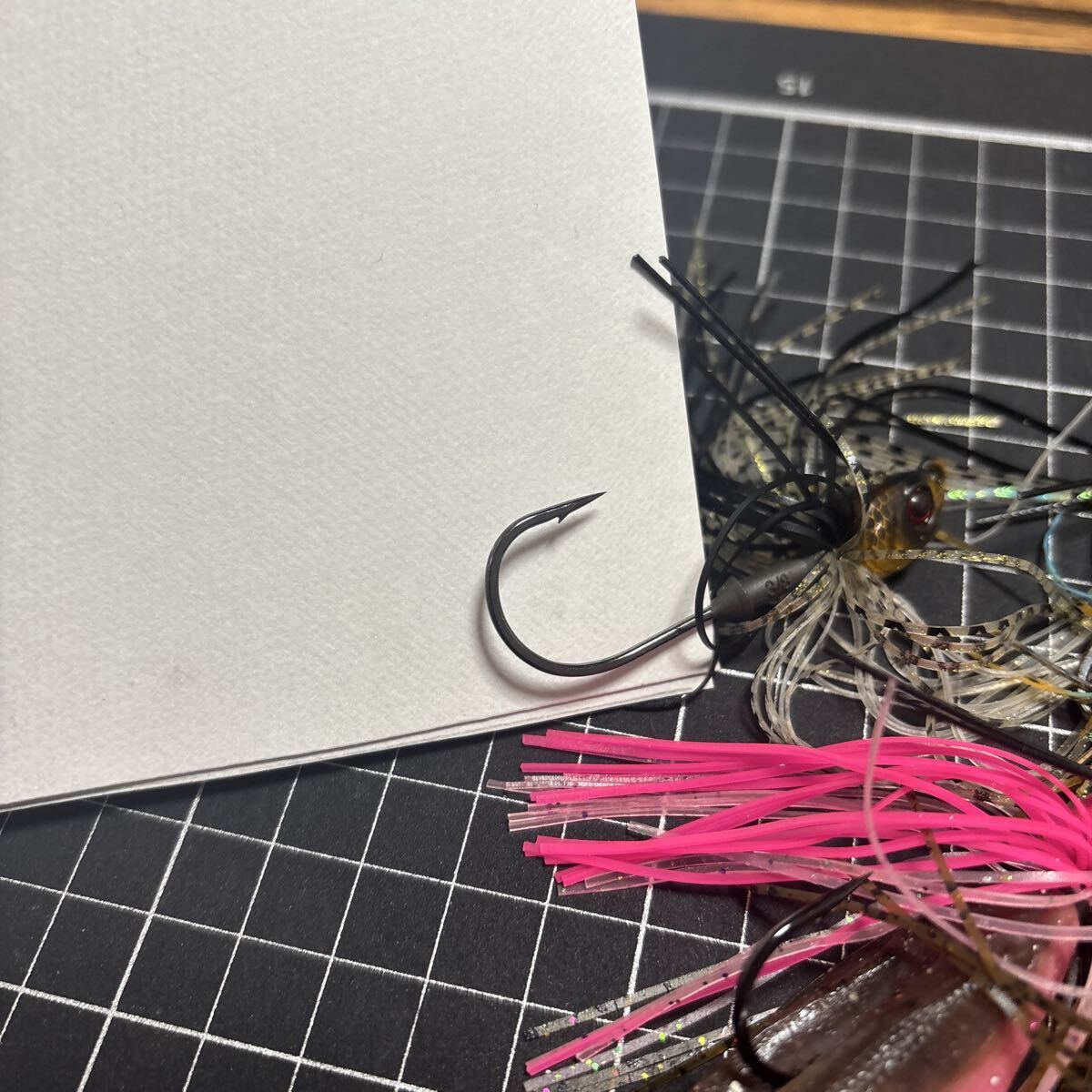 ジャッカル ビークロールスイマー 4個 セット スイムジグ ラバージグ_画像8