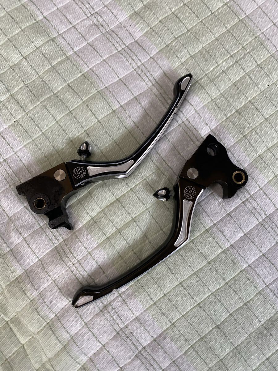  スポーツスター XL ローランドサンズ・デザイン RSD レバーセット コントラストカット 0062-4018-BM 1200 883_画像1