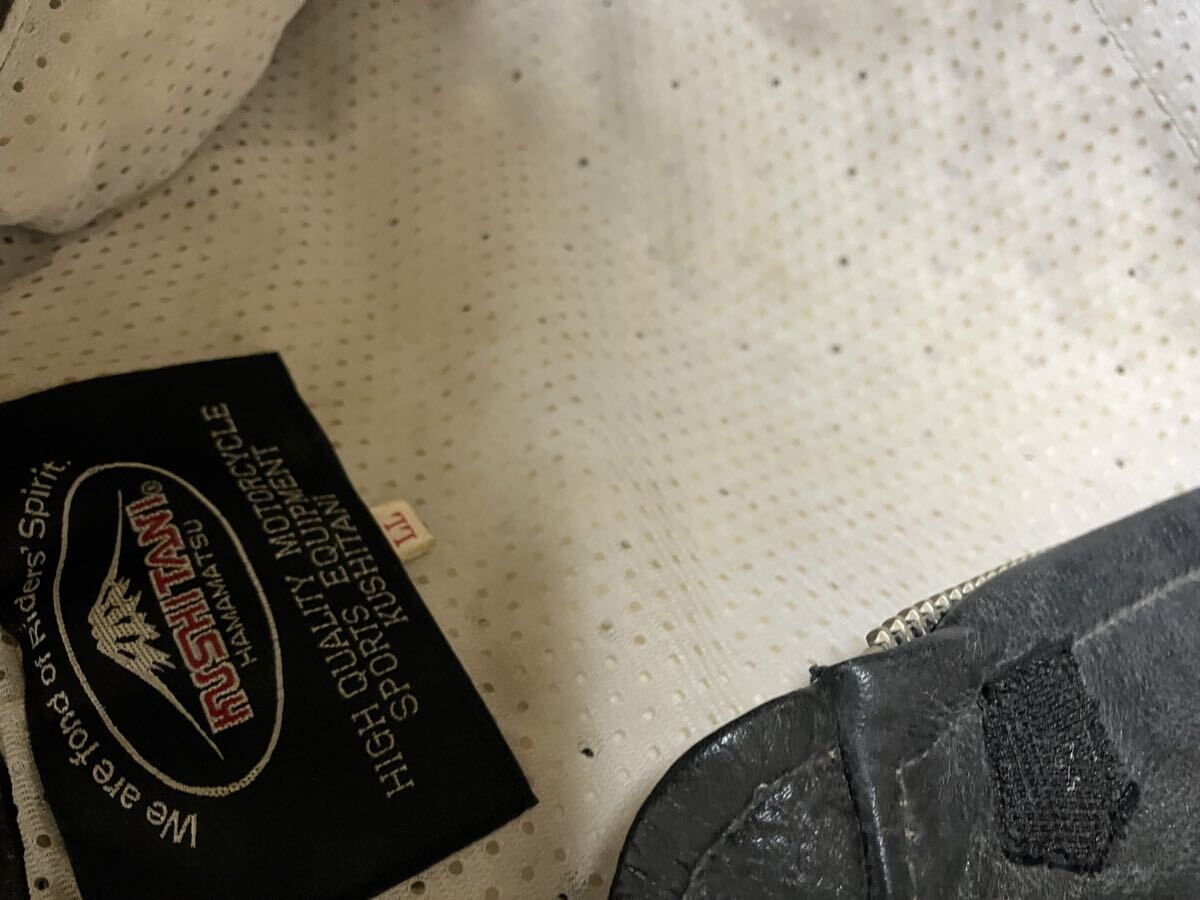 クシタニ革ツナギビンテージ ブラック 本革 革ツナギ バイクウェア_画像4