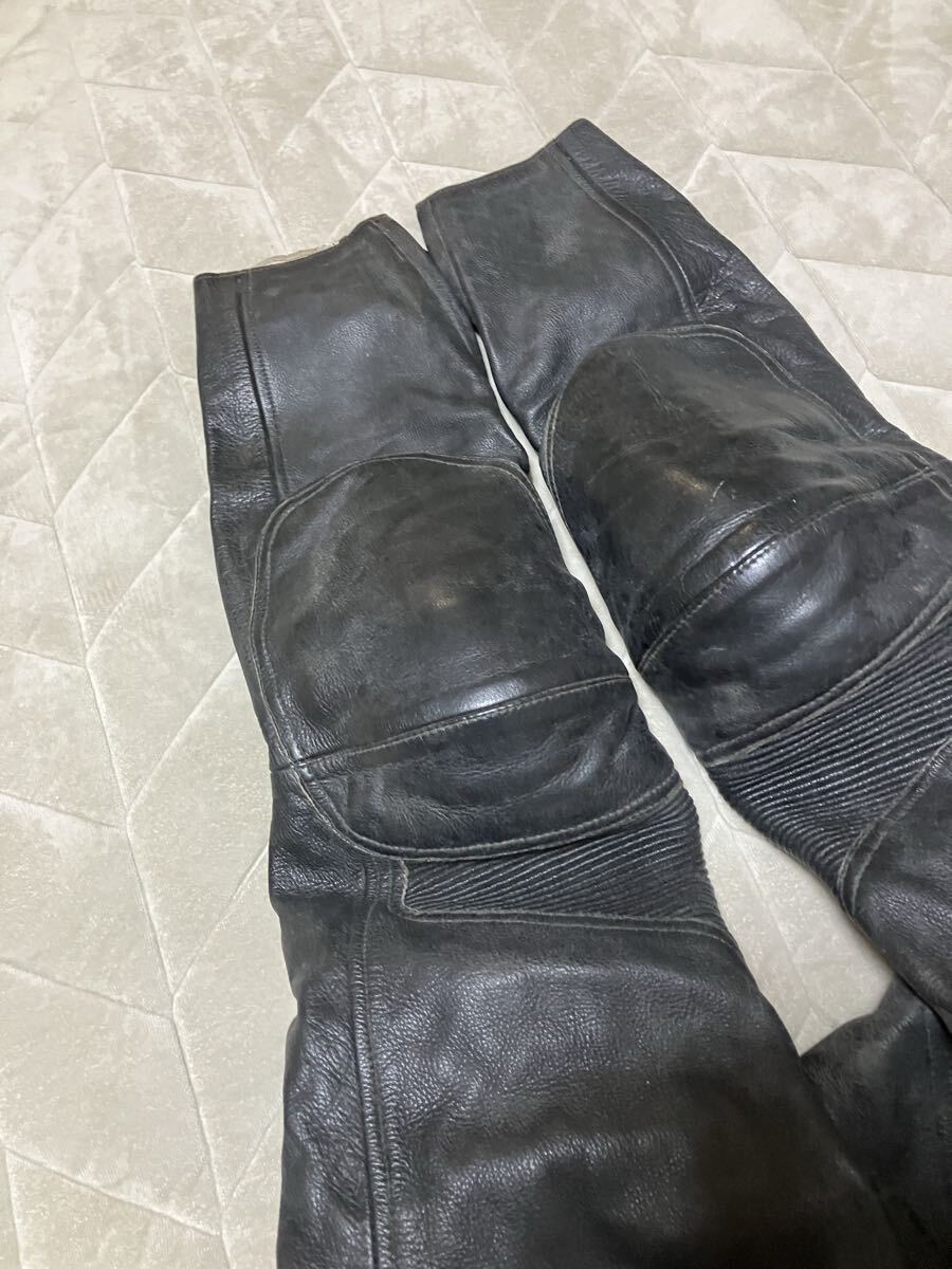 クシタニ革ツナギビンテージ ブラック 本革 革ツナギ バイクウェア_画像5