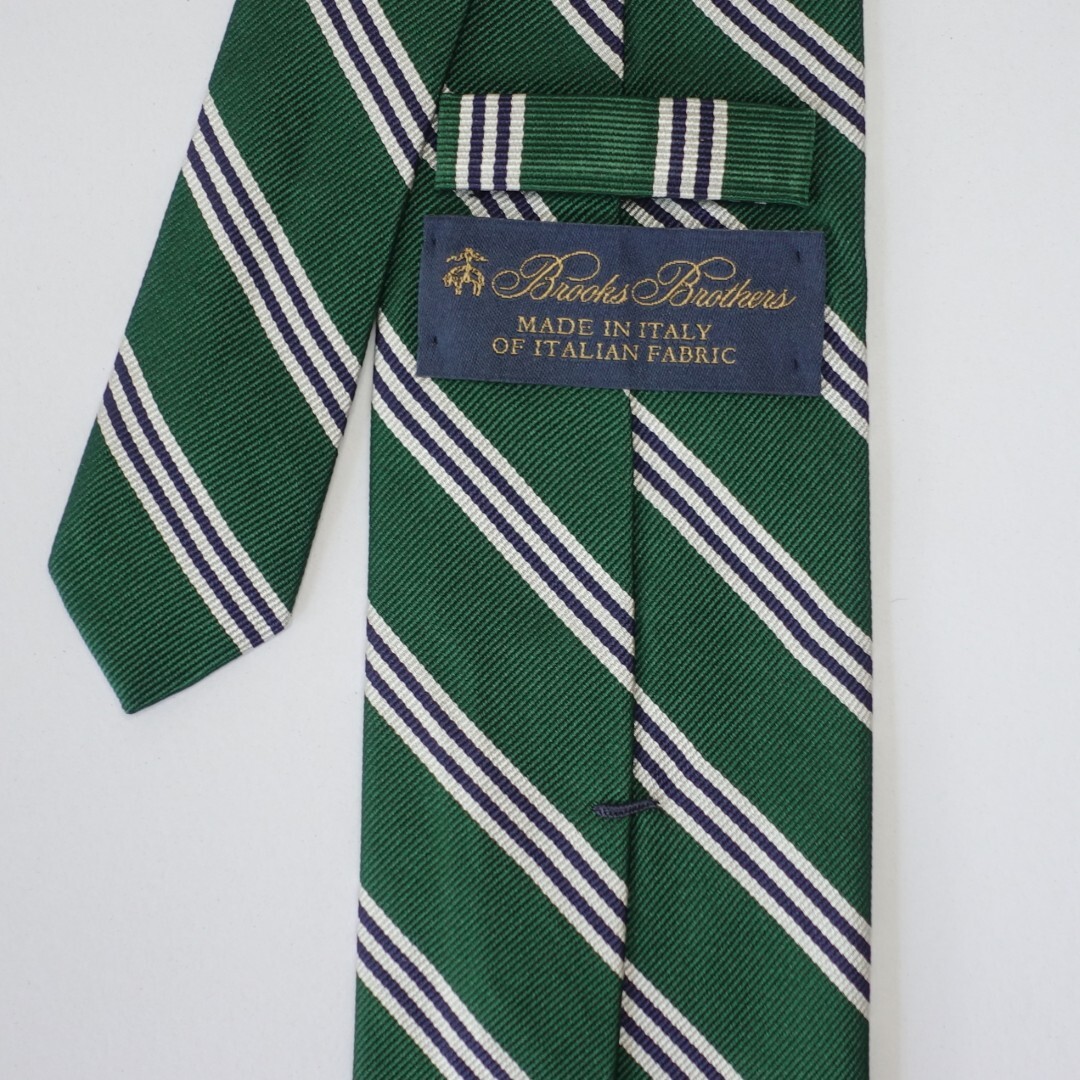 美品【BROOKS BROTHERS ブルックスブラザーズ】USED ブランドネクタイ/m115-G4-21-25_画像3