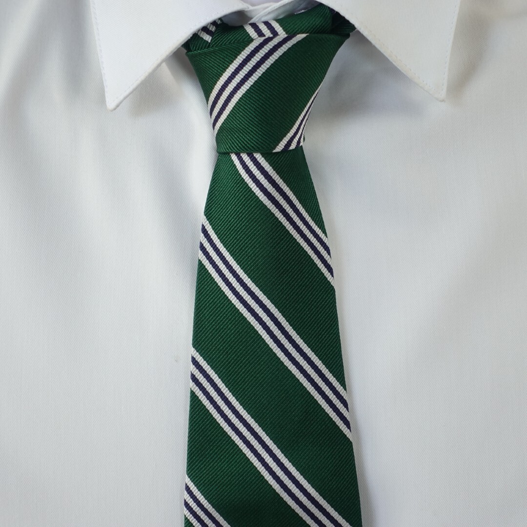 美品【BROOKS BROTHERS ブルックスブラザーズ】USED ブランドネクタイ/m115-G4-21-25_画像1