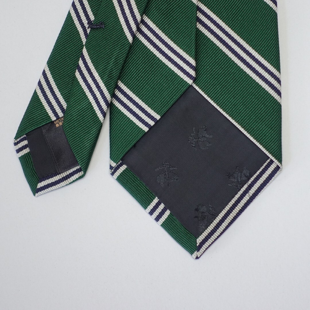 美品【BROOKS BROTHERS ブルックスブラザーズ】USED ブランドネクタイ/m115-G4-21-25_画像4