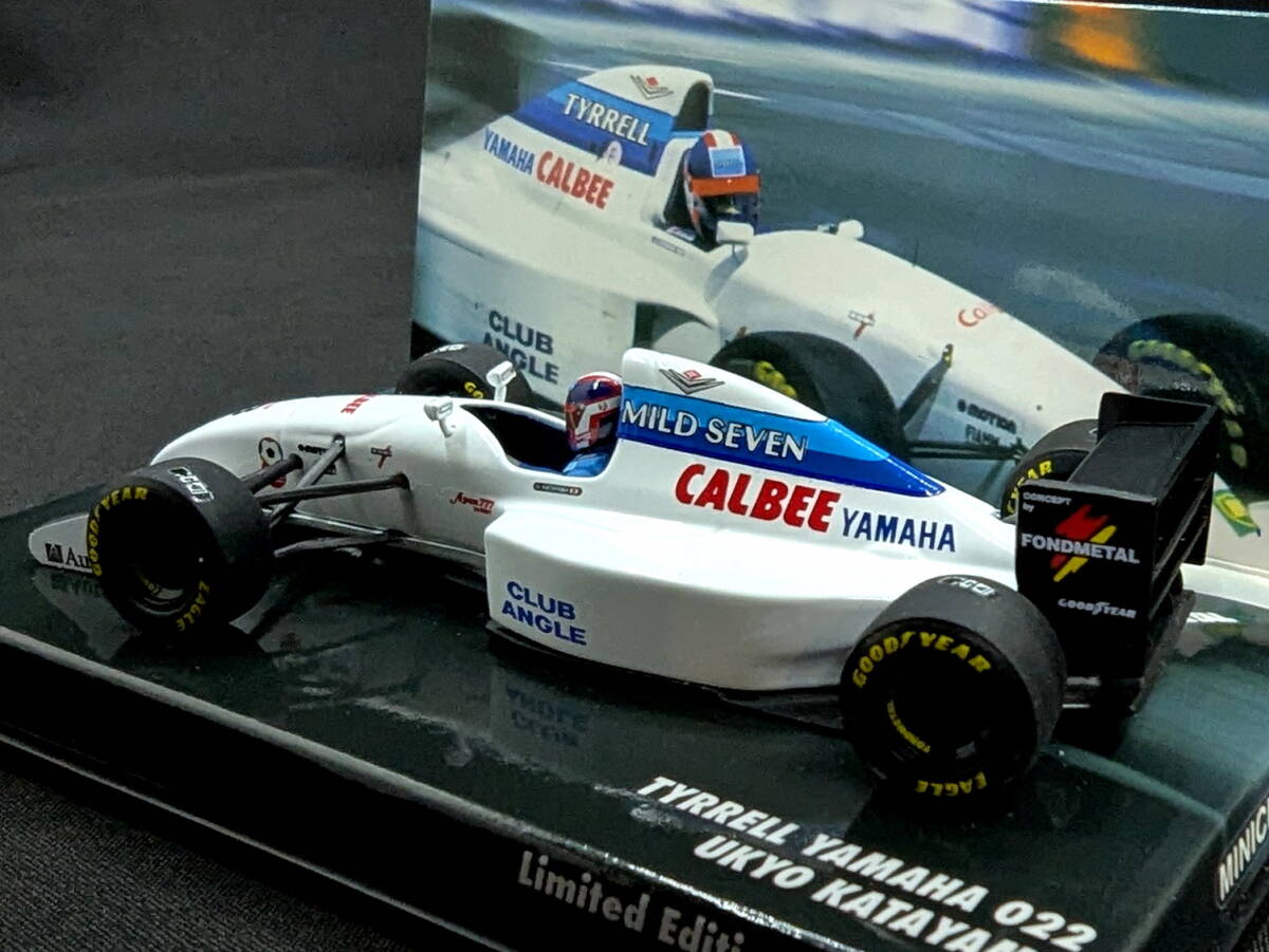 1/43 ティレル ヤマハ 022 #3 片山右京 1994 マイルドセブン仕様_画像5