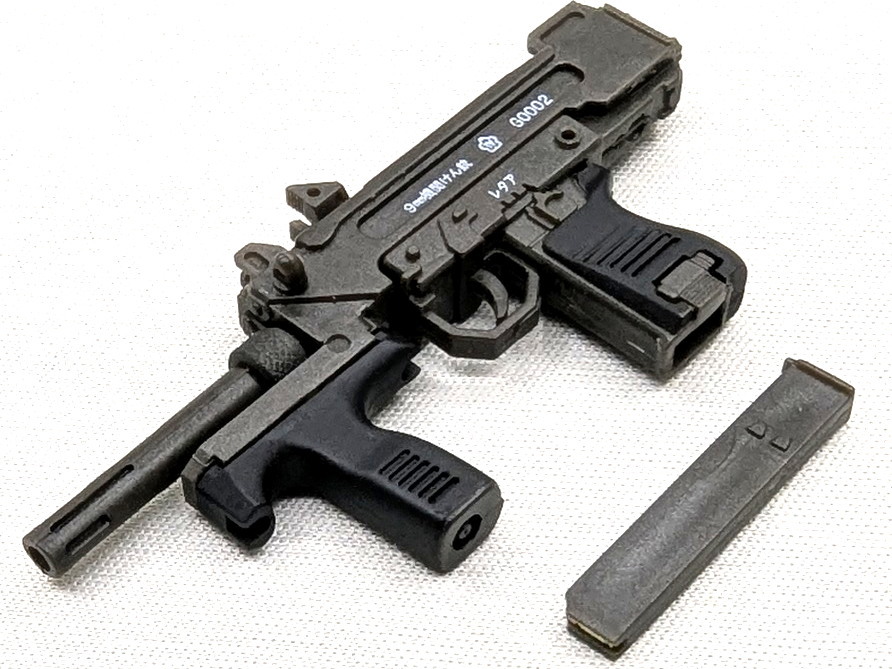 1/6 陸上自衛隊 9mm 機関拳銃 53式 信号拳銃 セット_画像3